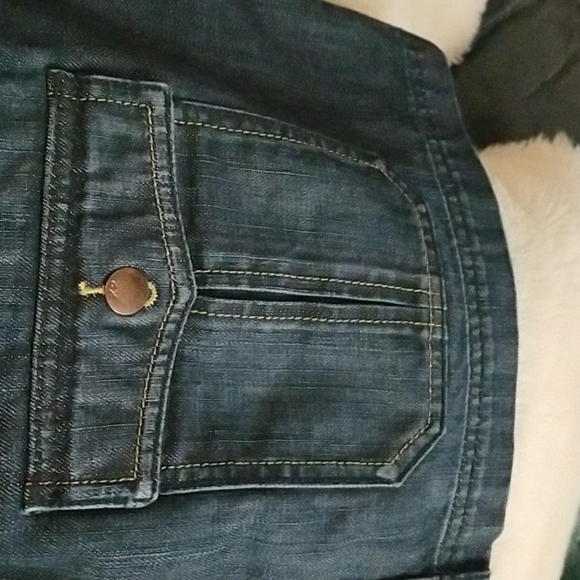 X2 Denim Mini Skirt Sz 12 - Picture 6 of 6